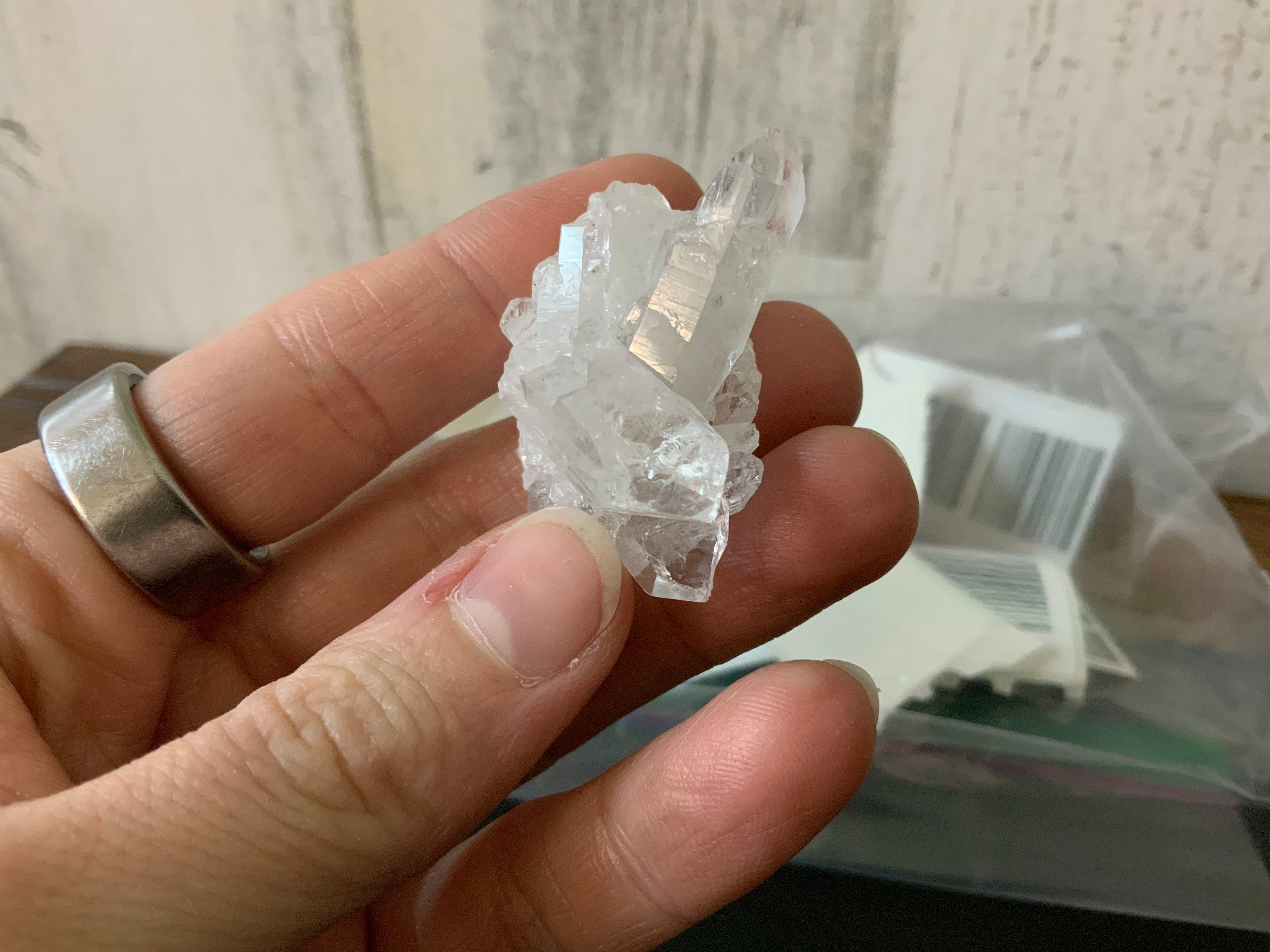 Crystal quartz 2O