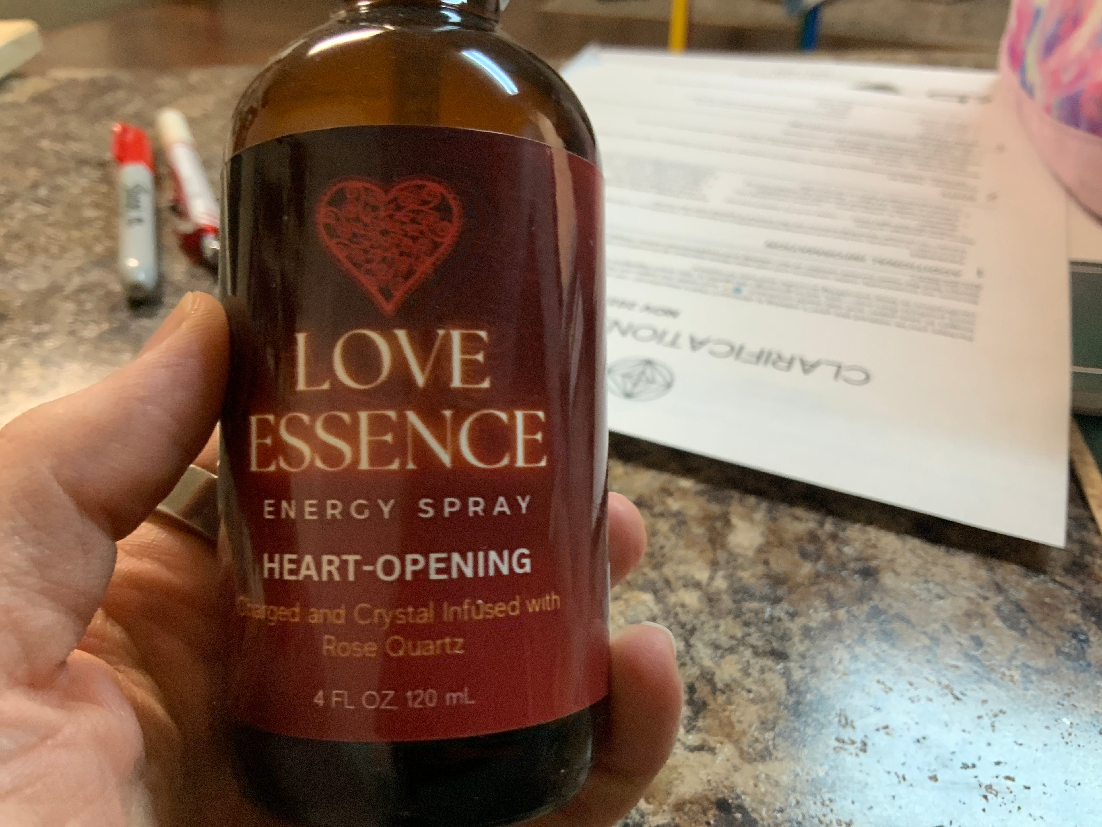 Love essence spray