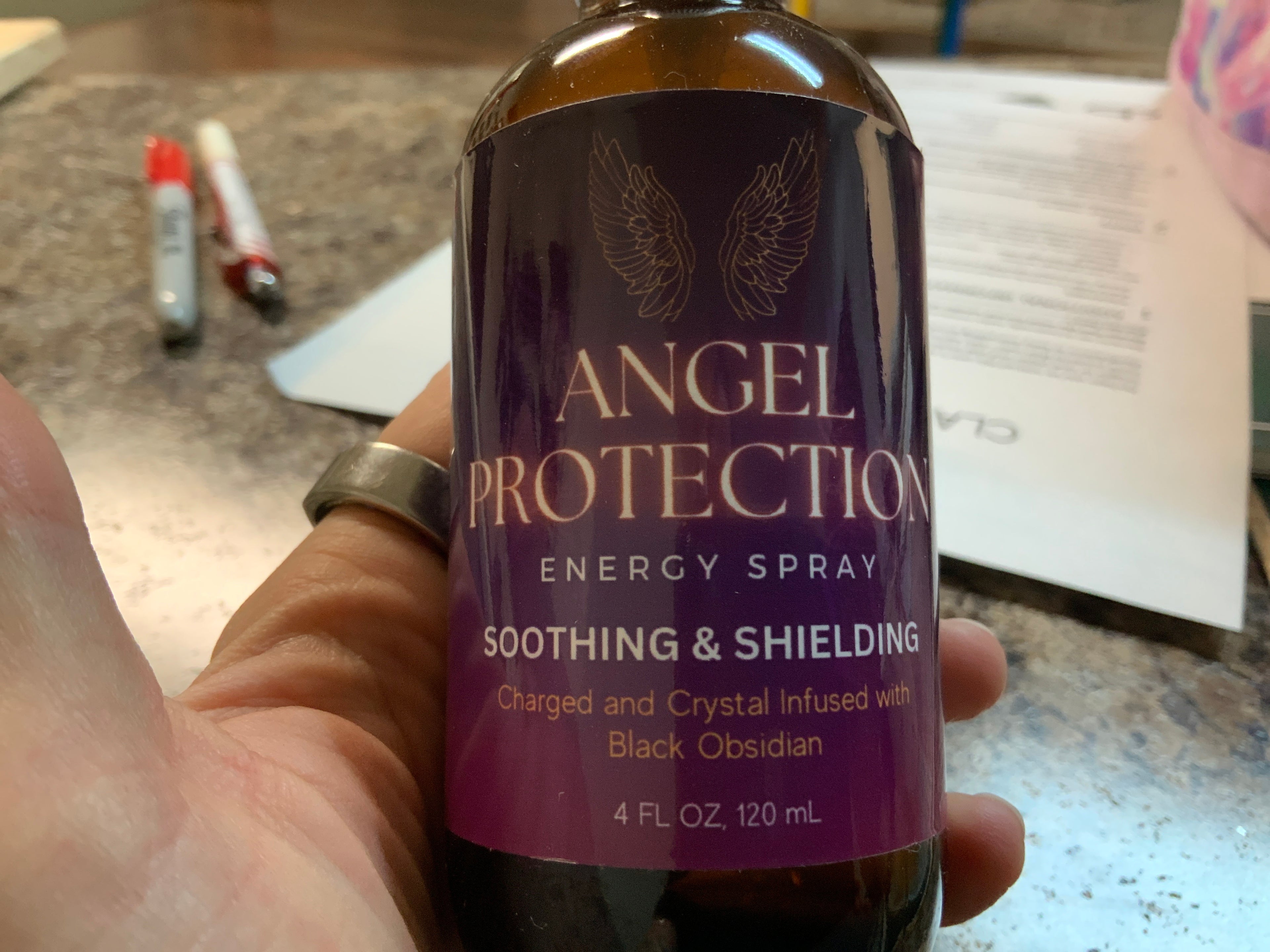 Angel protection spray
