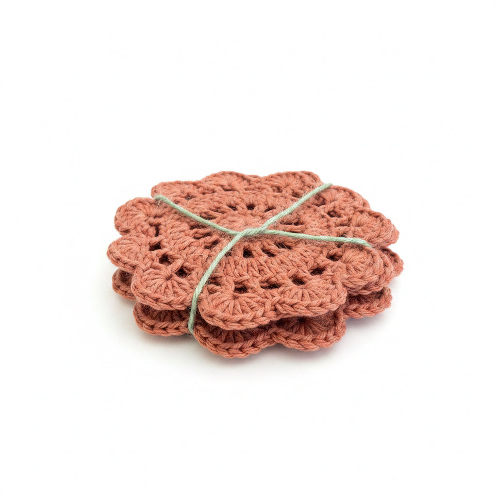 Doily Coasters