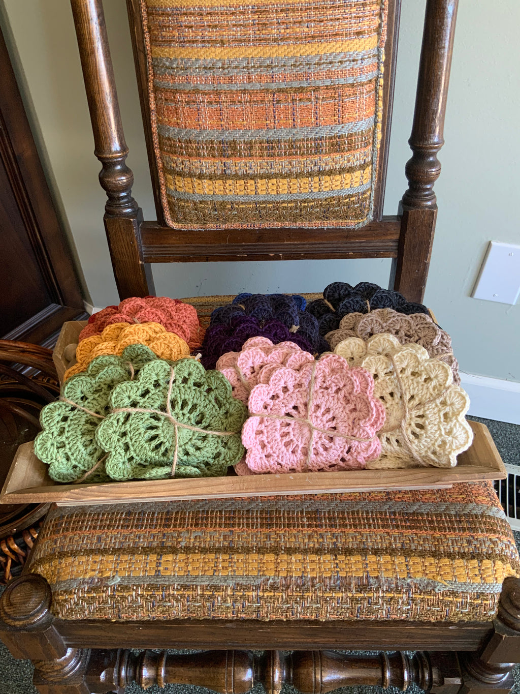 Doily Coasters