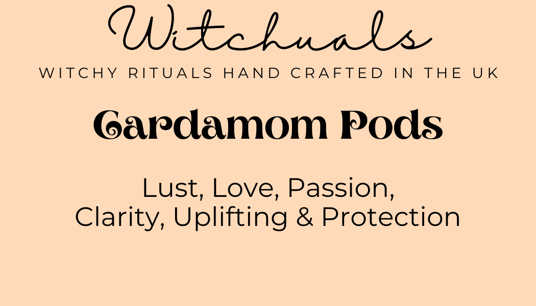 Witchuals - Rituals & Spellwork Apothecary - Cardamom Pods