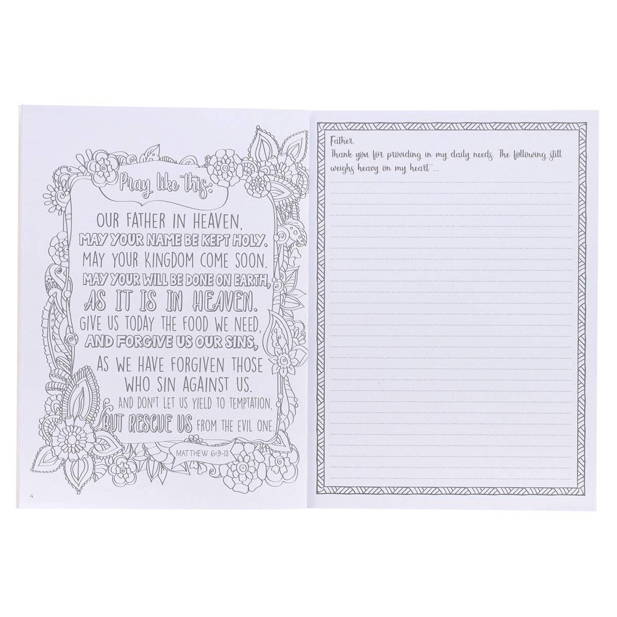 Christian Art Gifts - My Coloring Prayer Journal