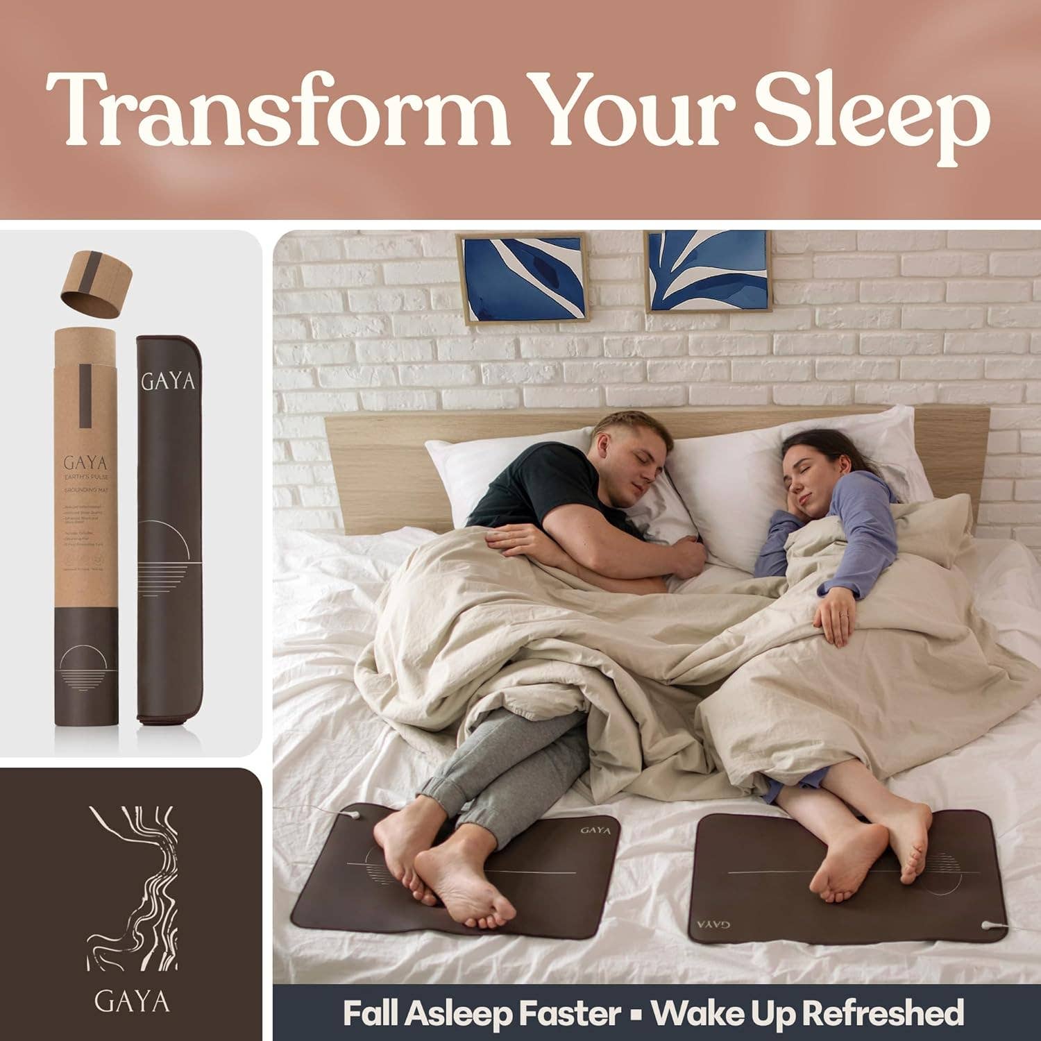 Grounding Mat - Improve Sleep & Reduce inflammation, Sun