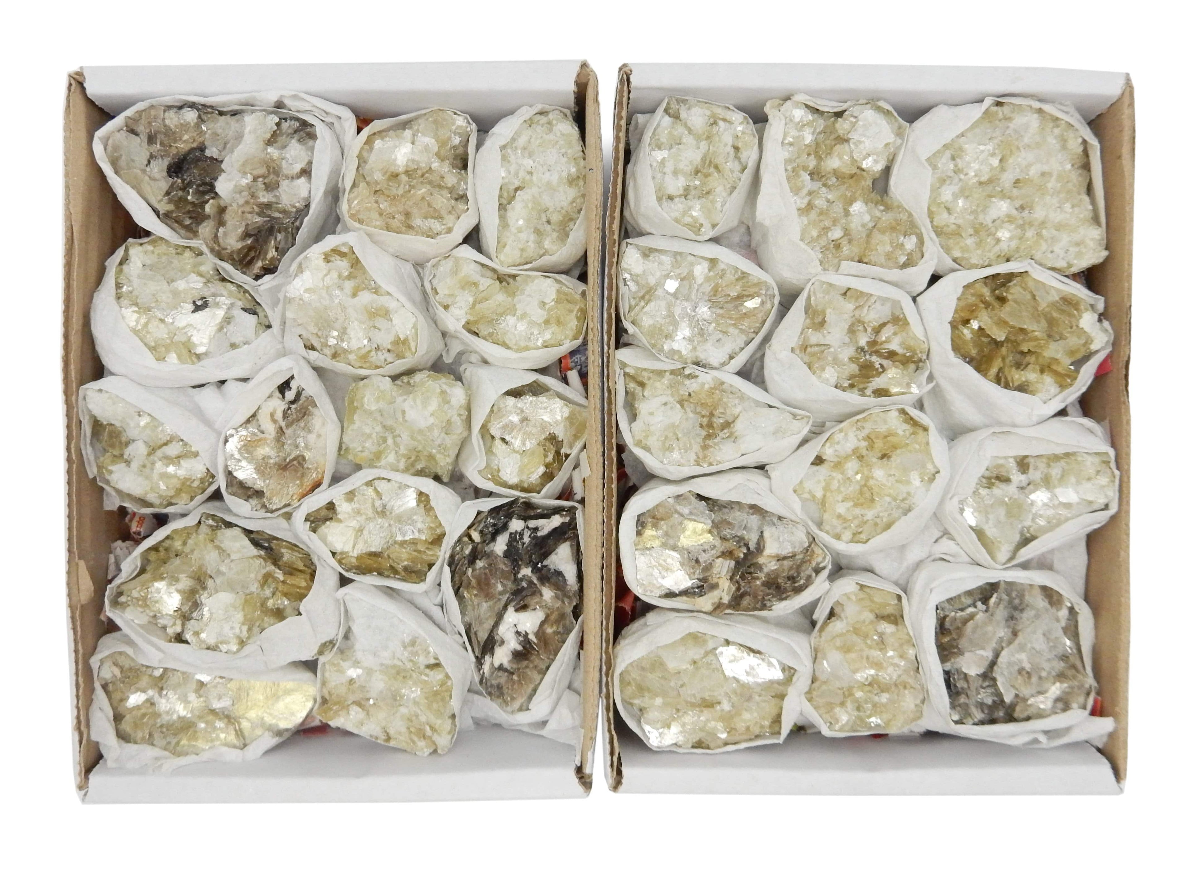 Crystal Star Mica Cluster Box - Raw Mica Pieces 12-16
