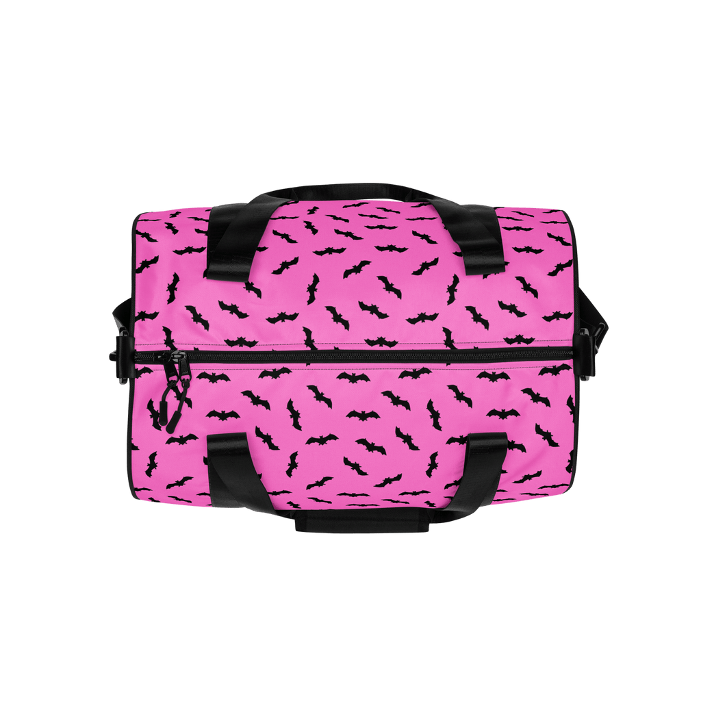 Pink Bats Gym Bag