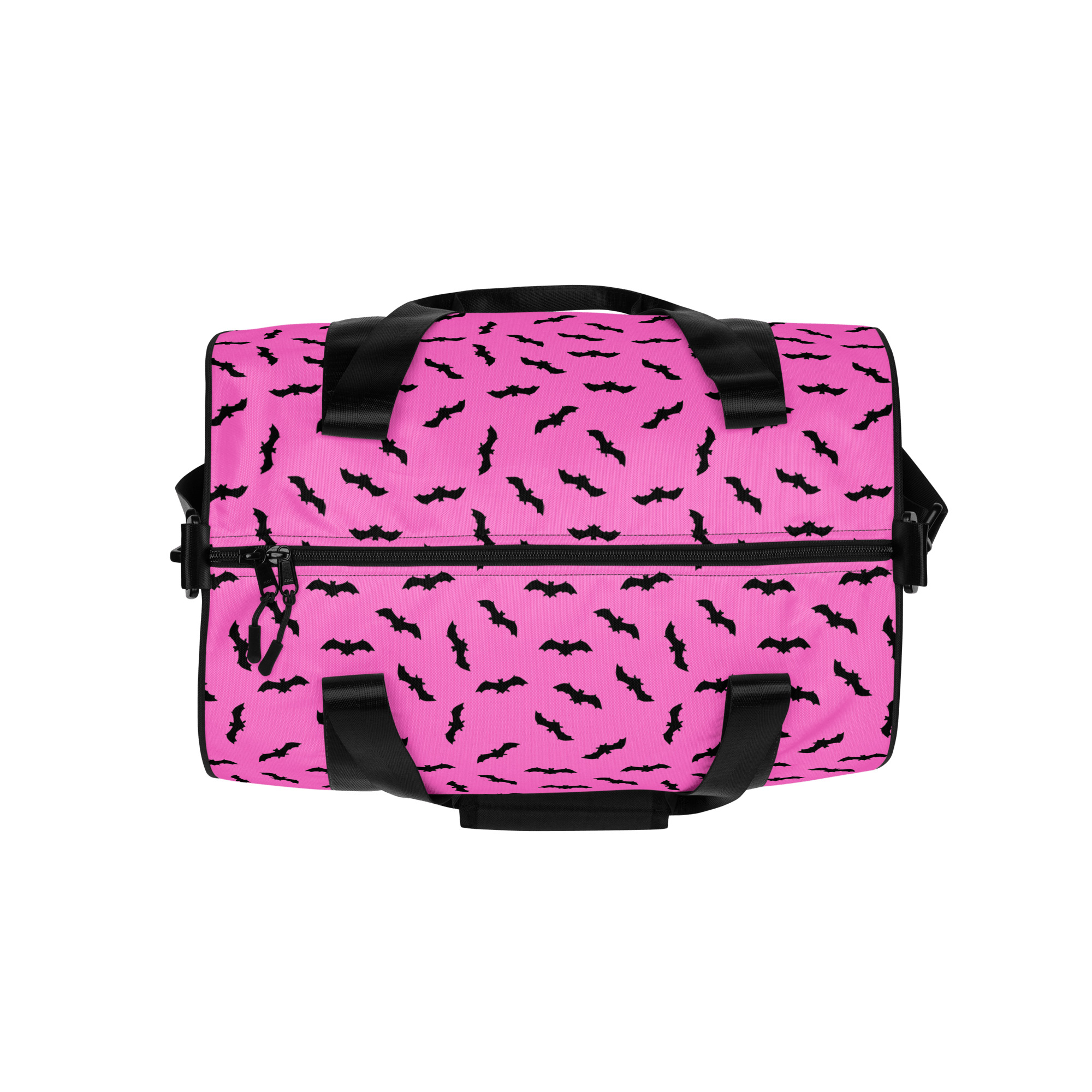 Pink Bats Gym Bag
