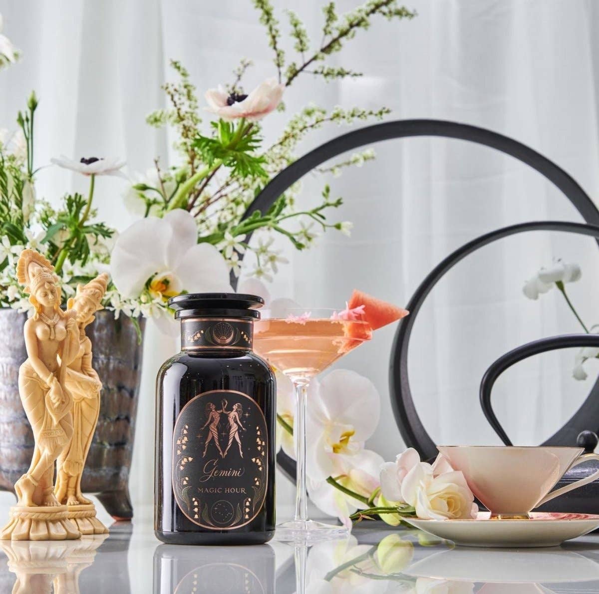 Gemini: Watermelon-Rose-Mulberry Pomegranate Tea for Beauty