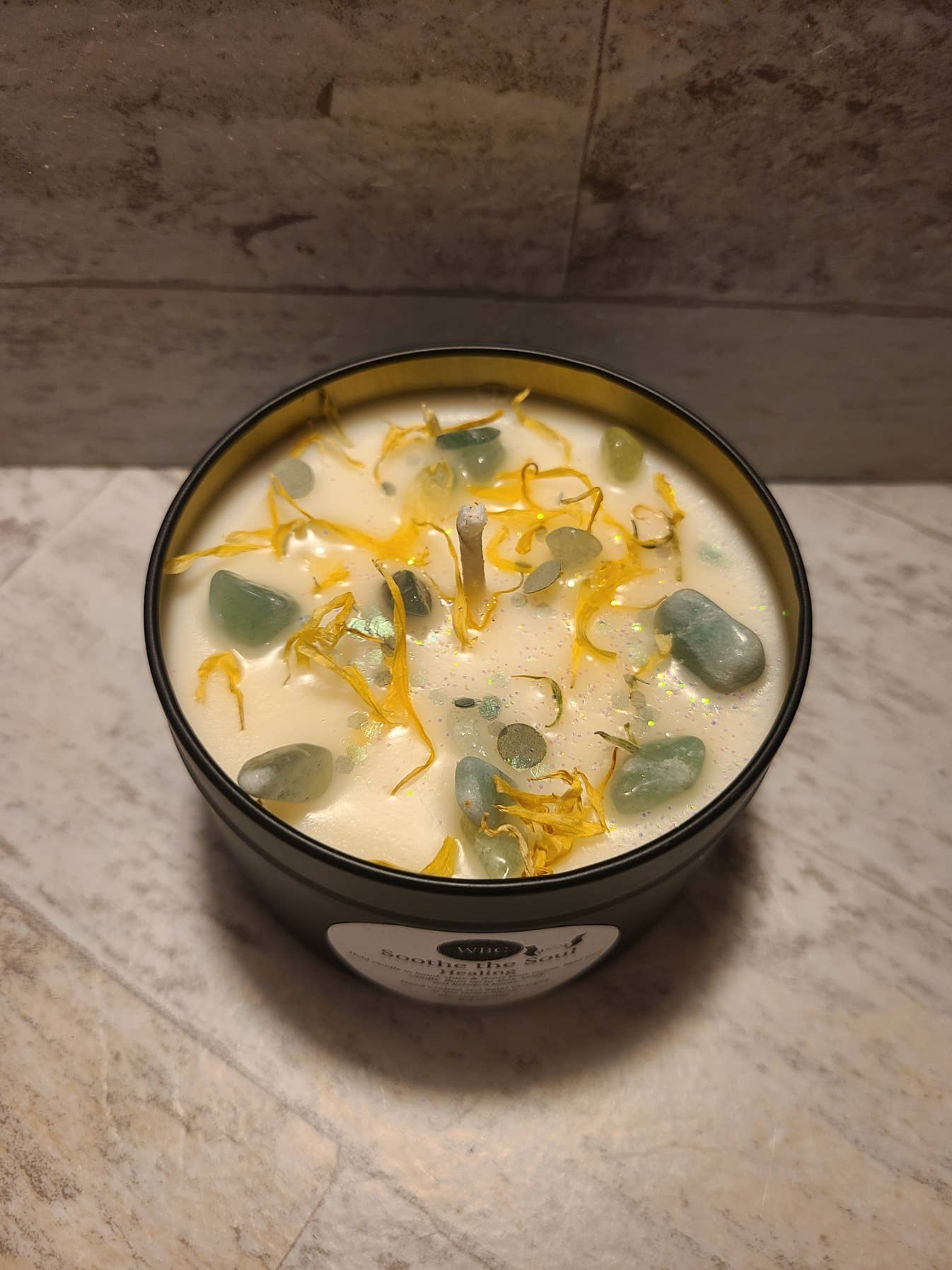 Soothe the Soul, Energy Work, 8oz Intention Soy Candles