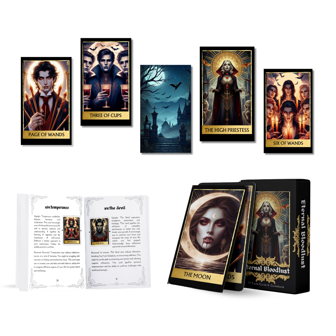 Eternal Bloodlust Tarot Card Deck