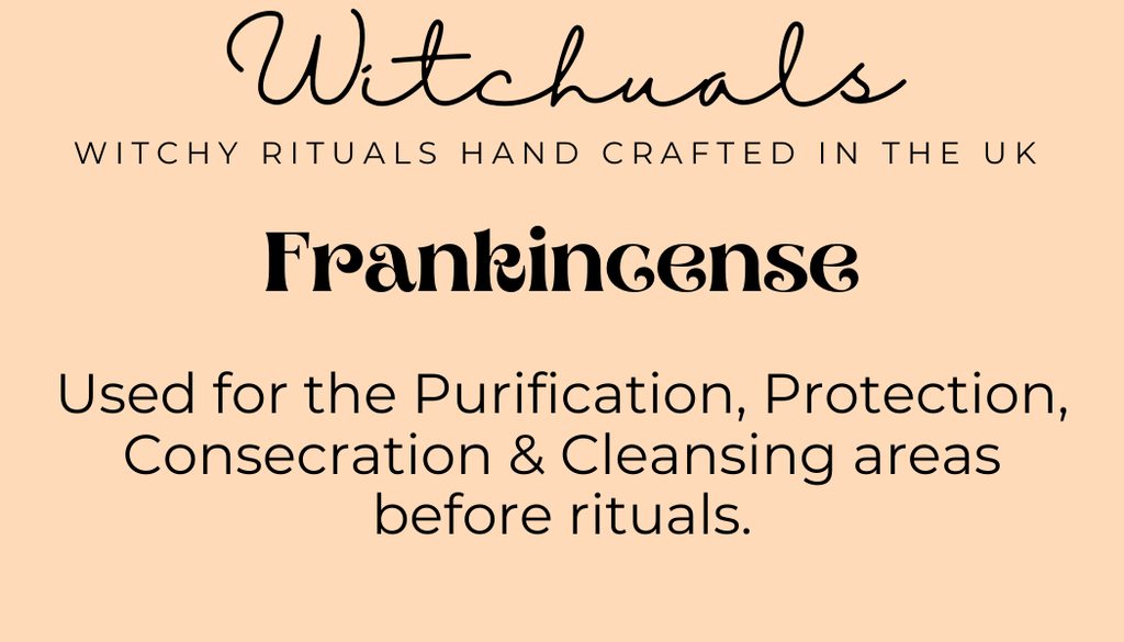 Witchuals - Rituals & Spellwork Apothecary - Frankincense Resin