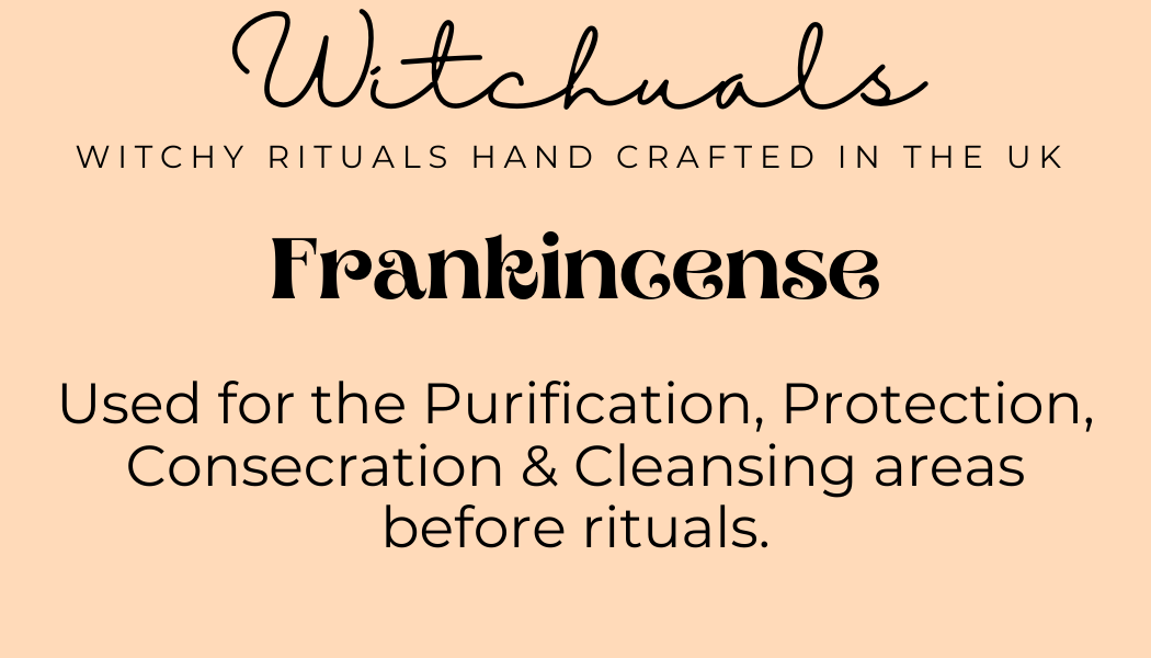 Witchuals - Rituals & Spellwork Apothecary - Frankincense Resin