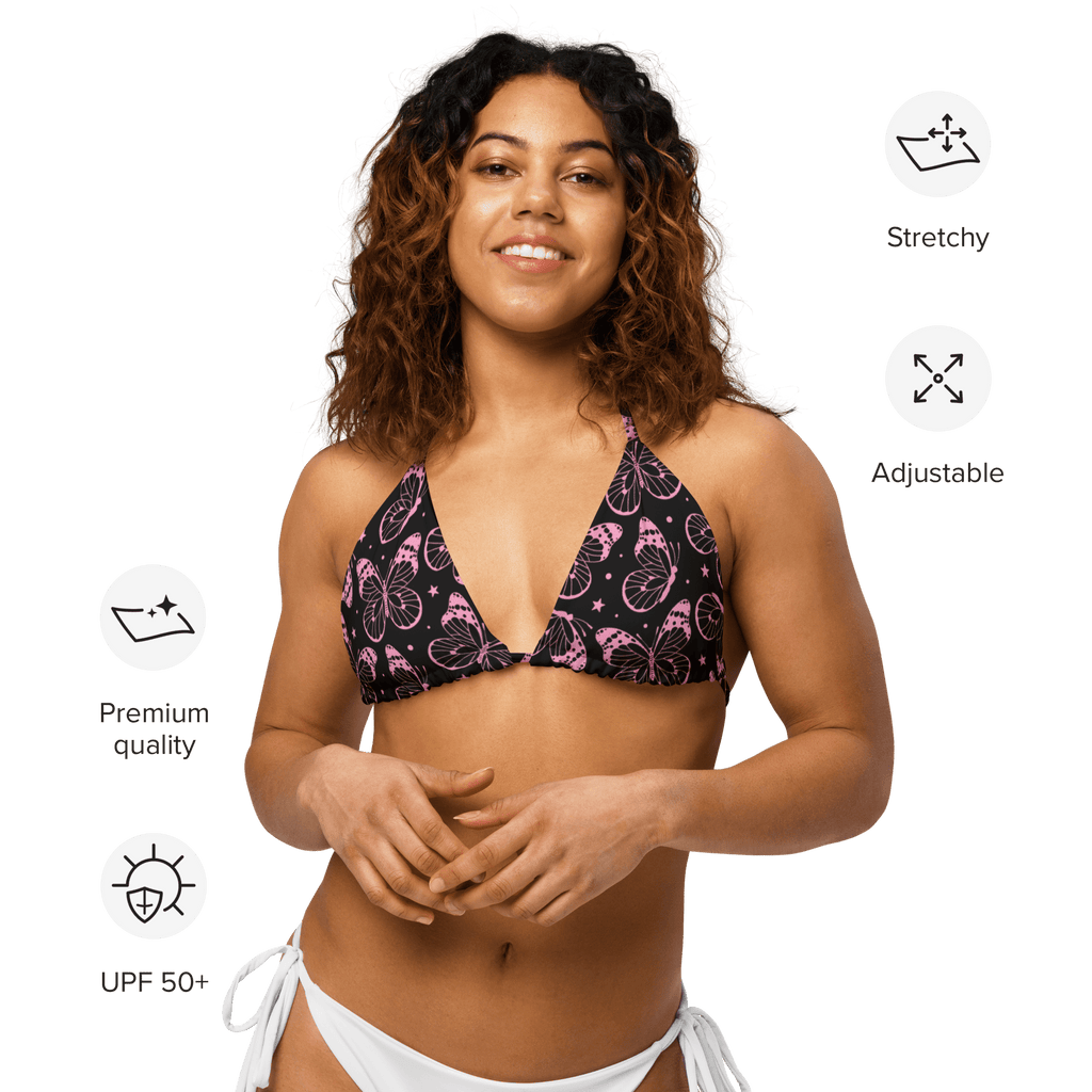 You're My Butterfly Y2K String Bikini Top
