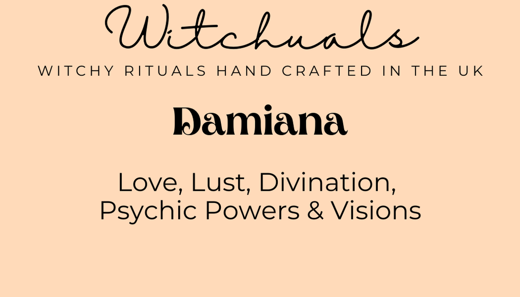 Witchuals - Rituals & Spellwork Apothecary - Damiana