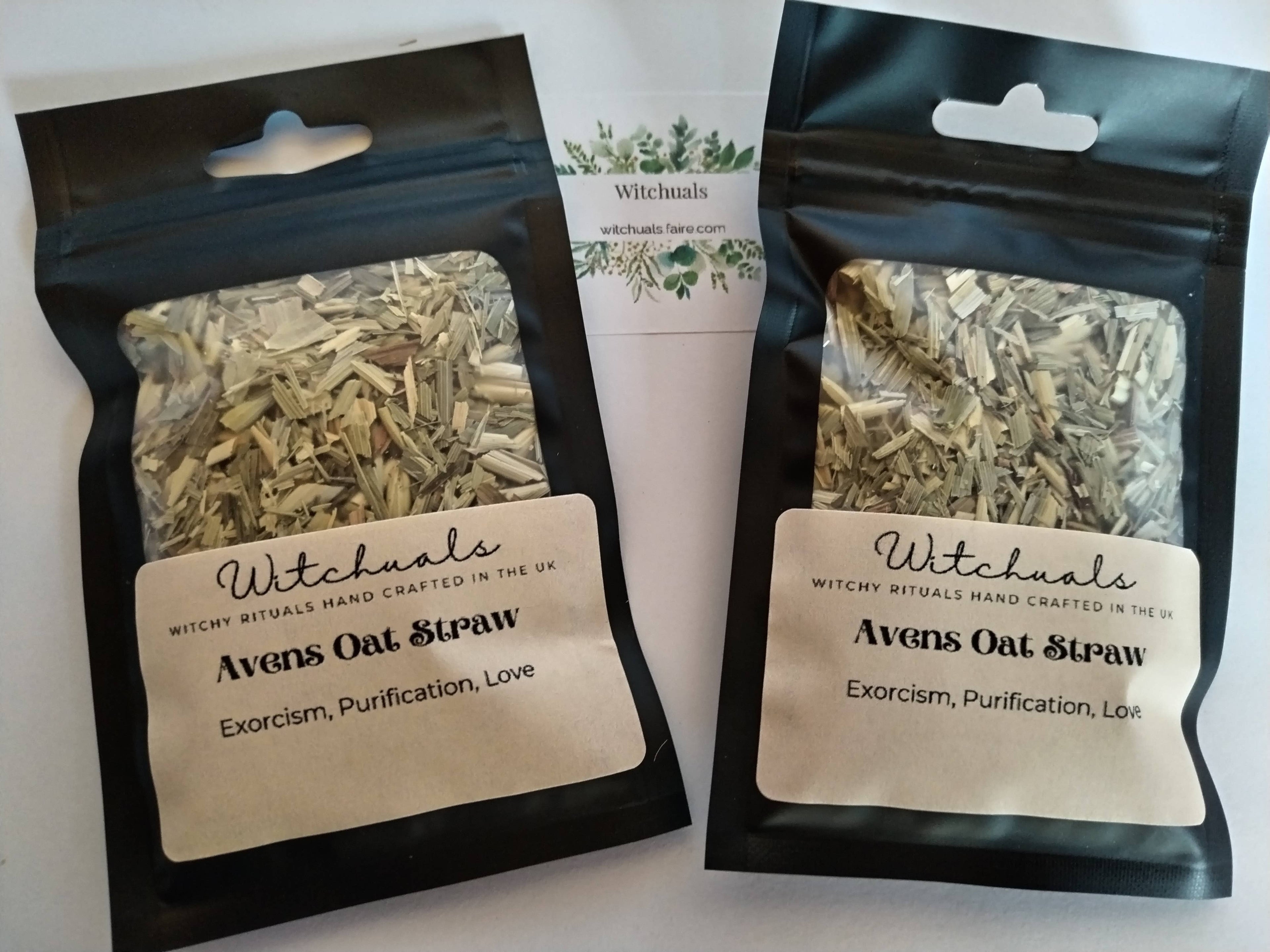 Witchuals - Rituals & Spellwork Apothecary - Avens Oat Straw