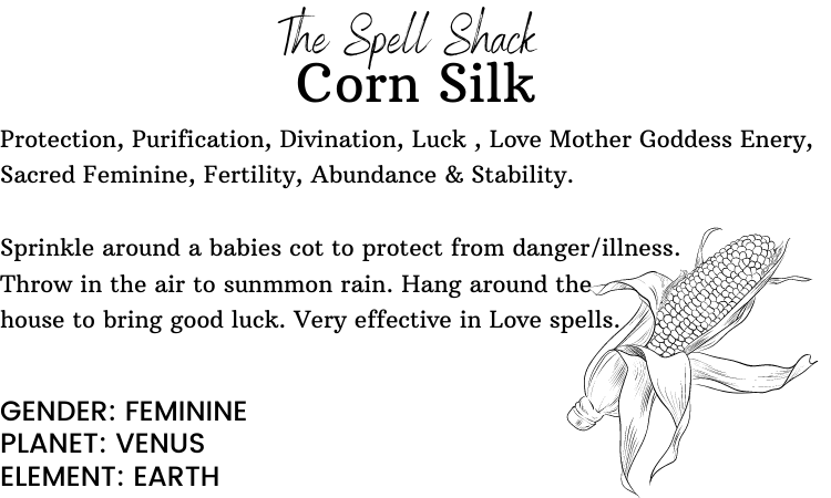 Witchuals - Rituals & Spellwork Apothecary - Corn Silk