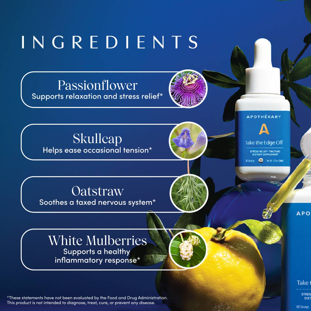Take the Edge Off® - stress and tension relief herbal drops