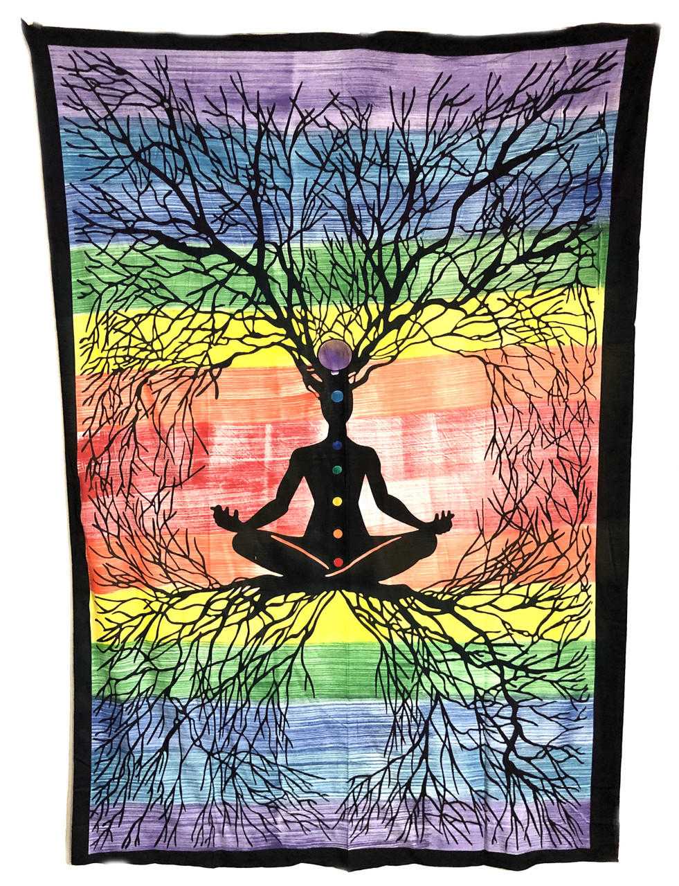 Tapestry 7 Chakra Roots (135 x 220 cm)