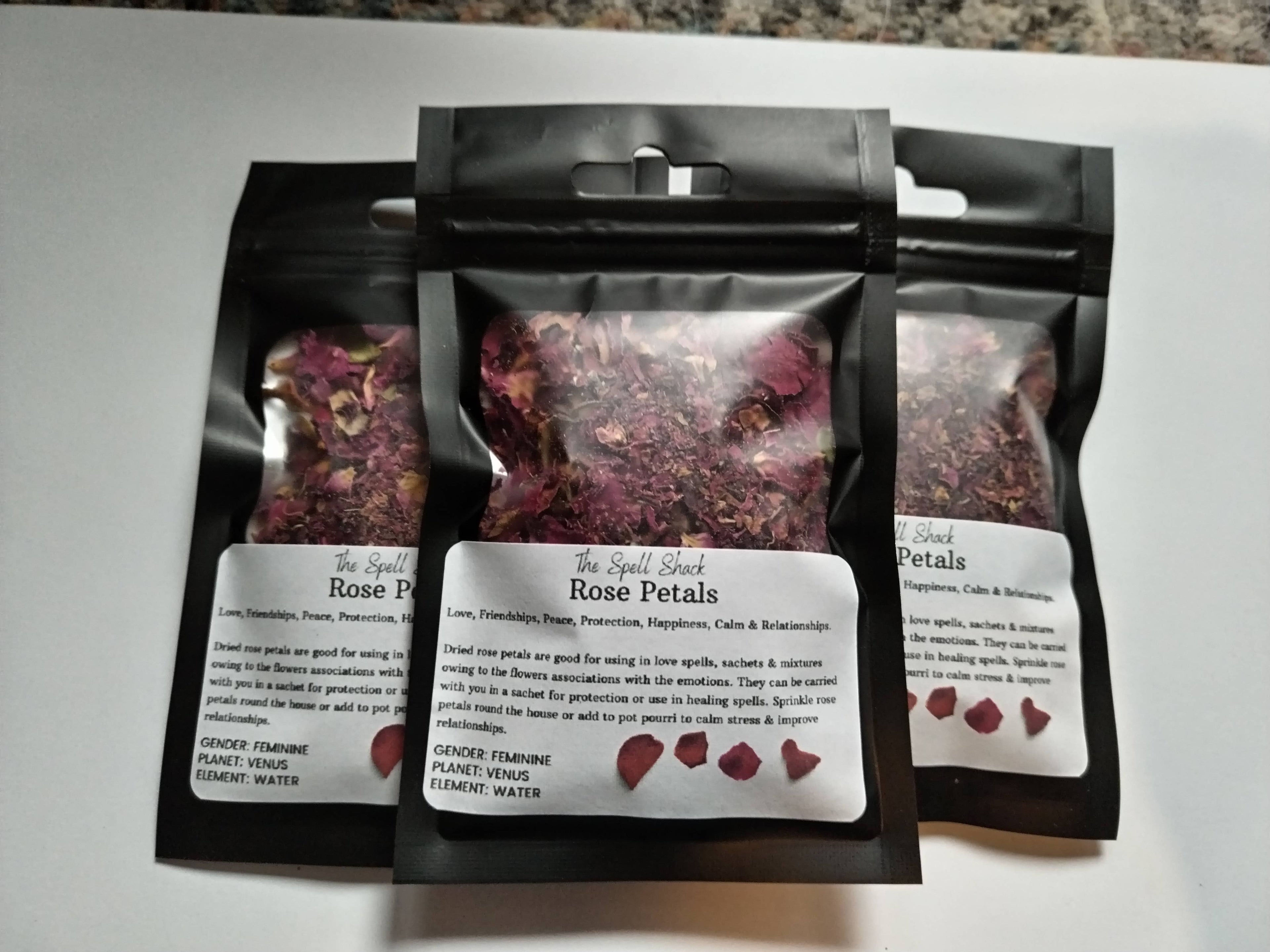 Witchuals - Rituals & Spellwork Apothecary - Rose Petals