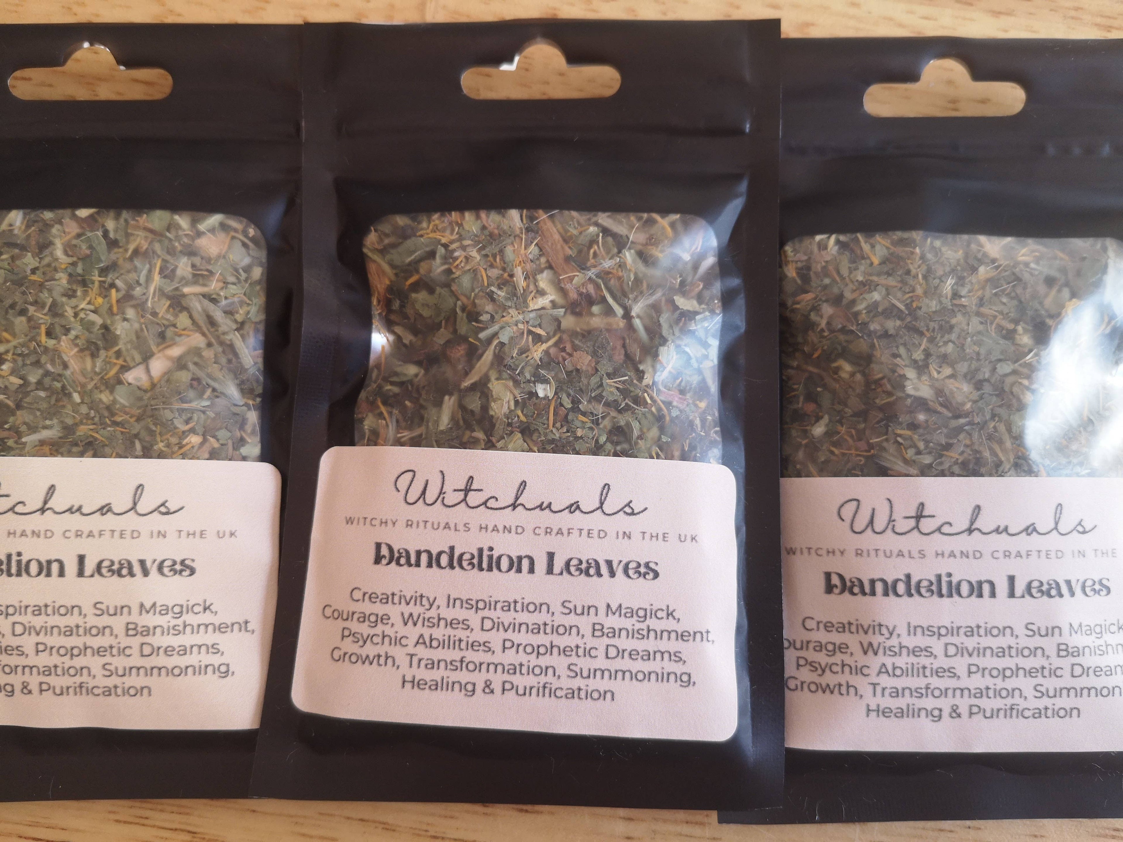 Witchuals - Rituals & Spellwork Apothecary - Dandelion Leaves
