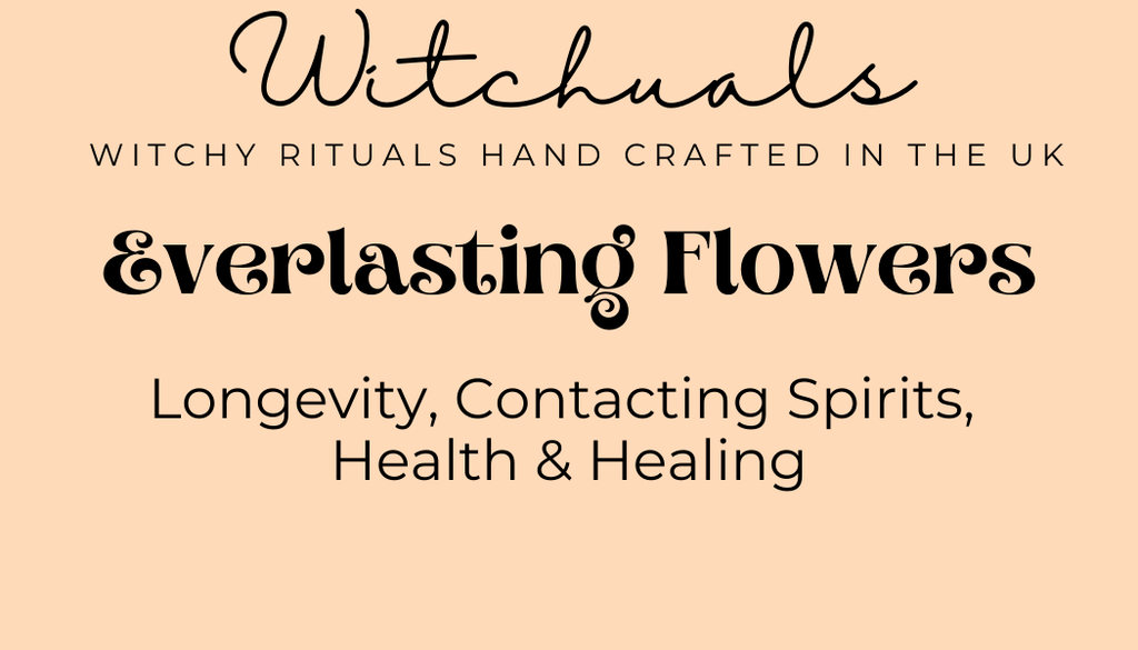 Witchuals - Rituals & Spellwork Apothecary - Life Everlasting Flowers