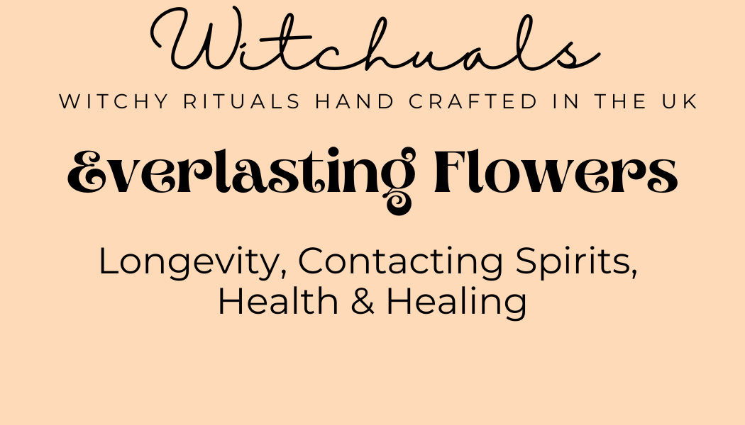 Witchuals - Rituals & Spellwork Apothecary - Life Everlasting Flowers