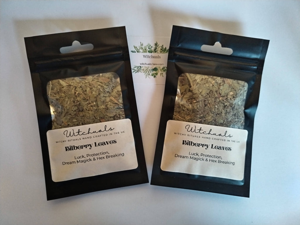 Witchuals - Rituals & Spellwork Apothecary - Bilberry Leaves