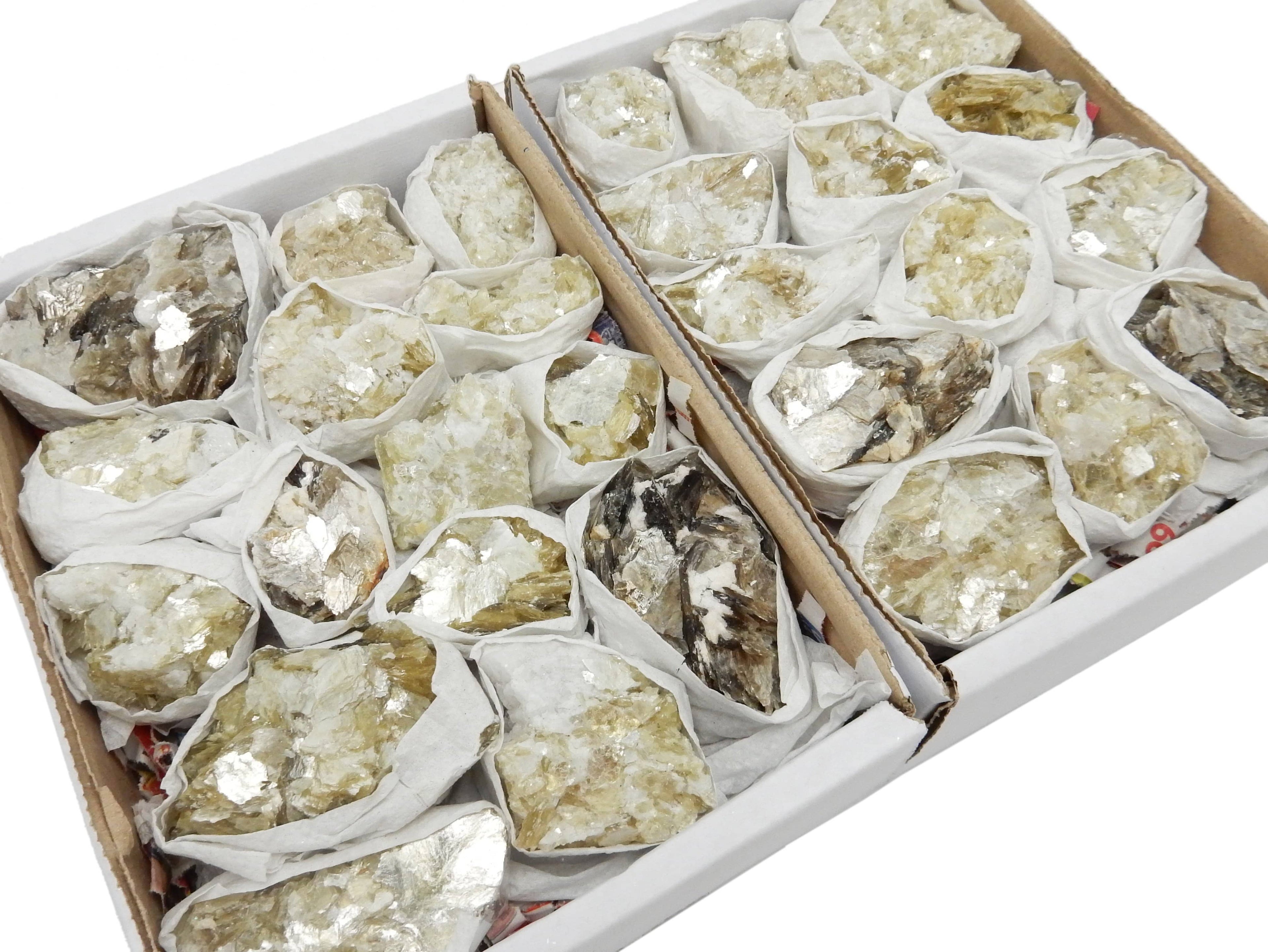 Crystal Star Mica Cluster Box - Raw Mica Pieces 12-16