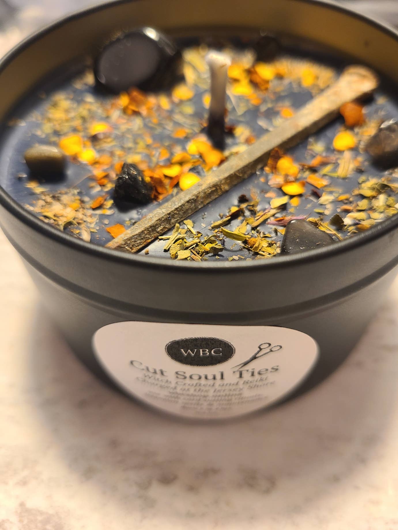 Cut Soul Ties, Cord Cutting Candle, Ritual Candle