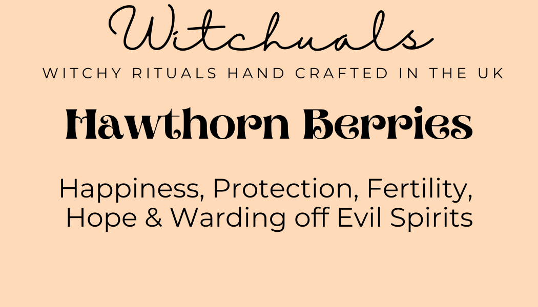Witchuals - Rituals & Spellwork Apothecary - Hawthorn Berries