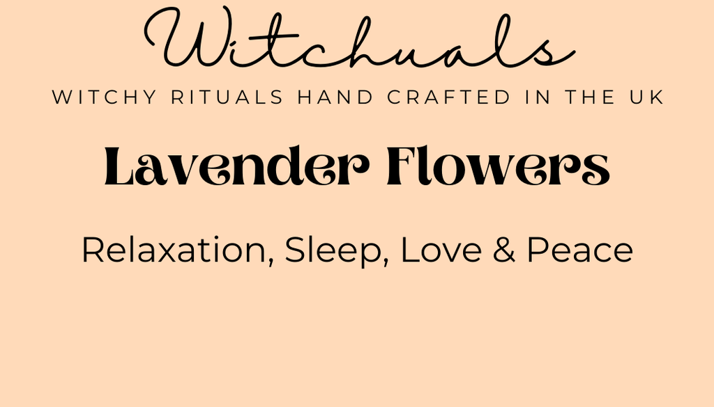 Witchuals - Rituals & Spellwork Apothecary - Lavender