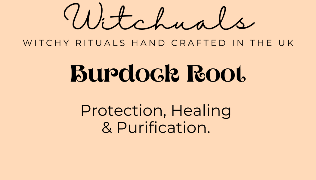 Witchuals - Rituals & Spellwork Apothecary - Burdock Root