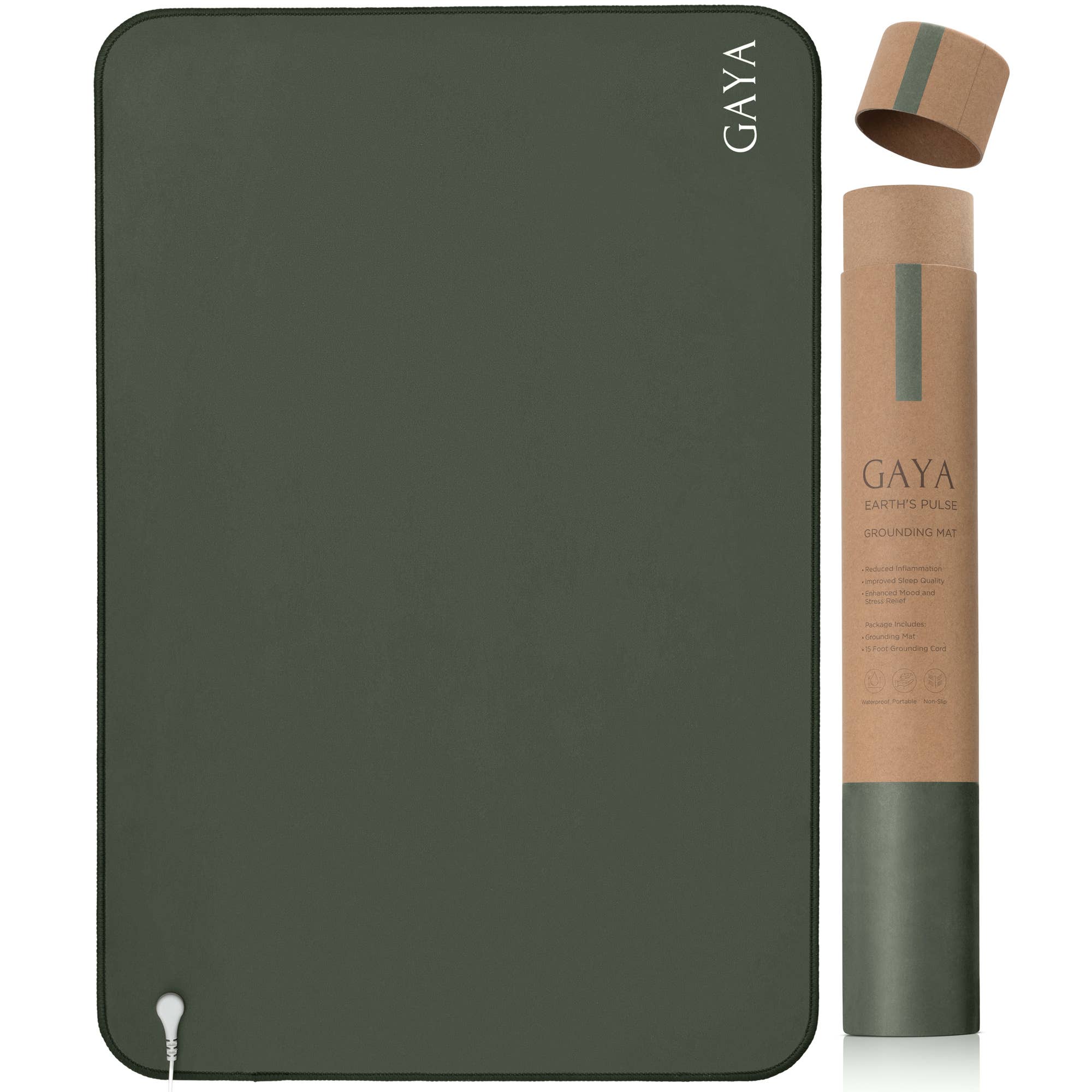 Grounding Mat - Improve Sleep & Reduce inflammation, Green
