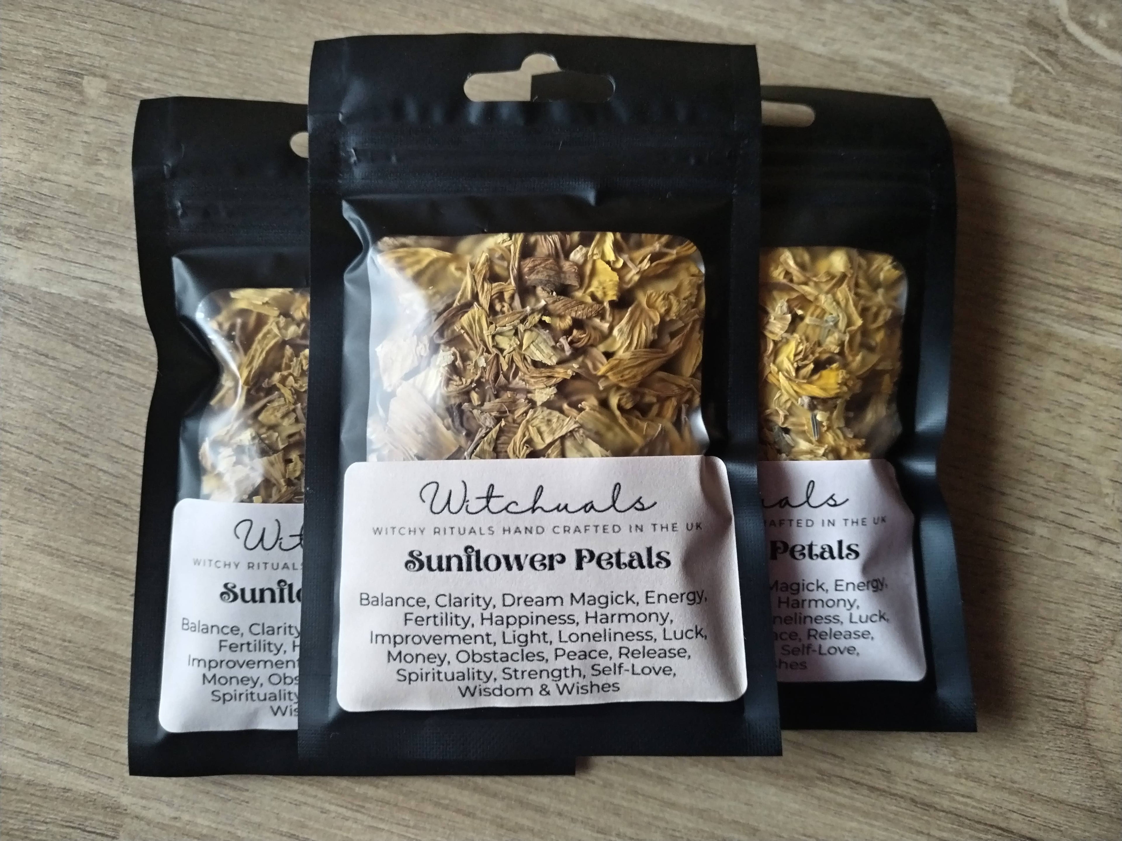Witchuals - Rituals & Spellwork Apothecary - Sunflower Petals