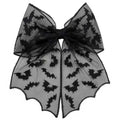 Bat Lace Hair Bow