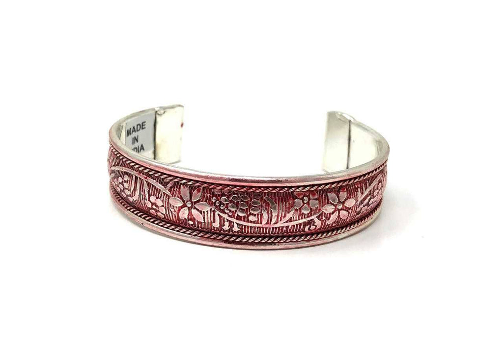 Copper Bracelet (Flower)