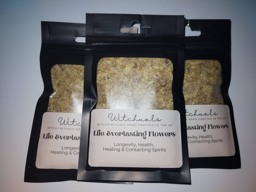 Witchuals - Rituals & Spellwork Apothecary - Life Everlasting Flowers