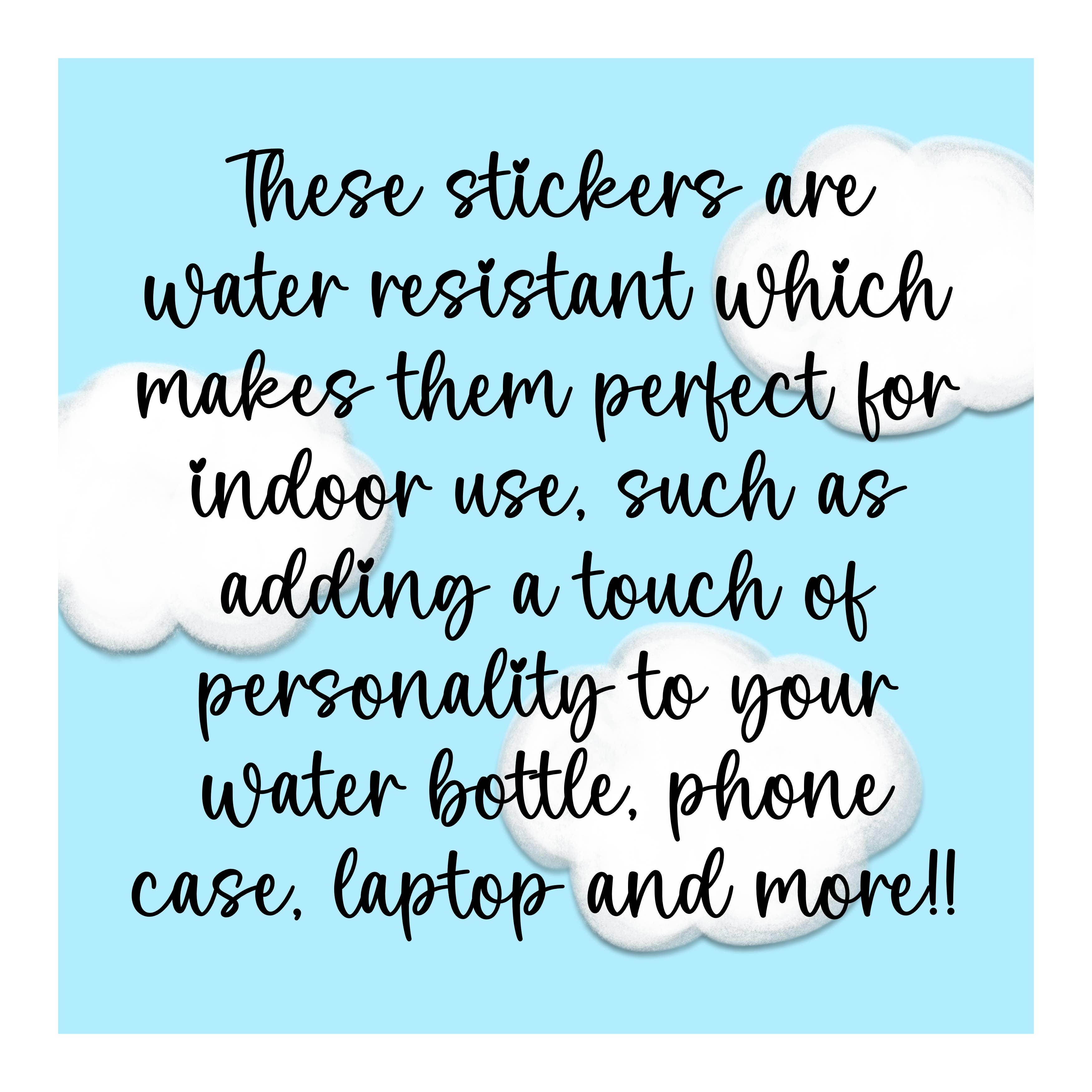 You're fucked vinyl sticker, witchy mystical crystal ball