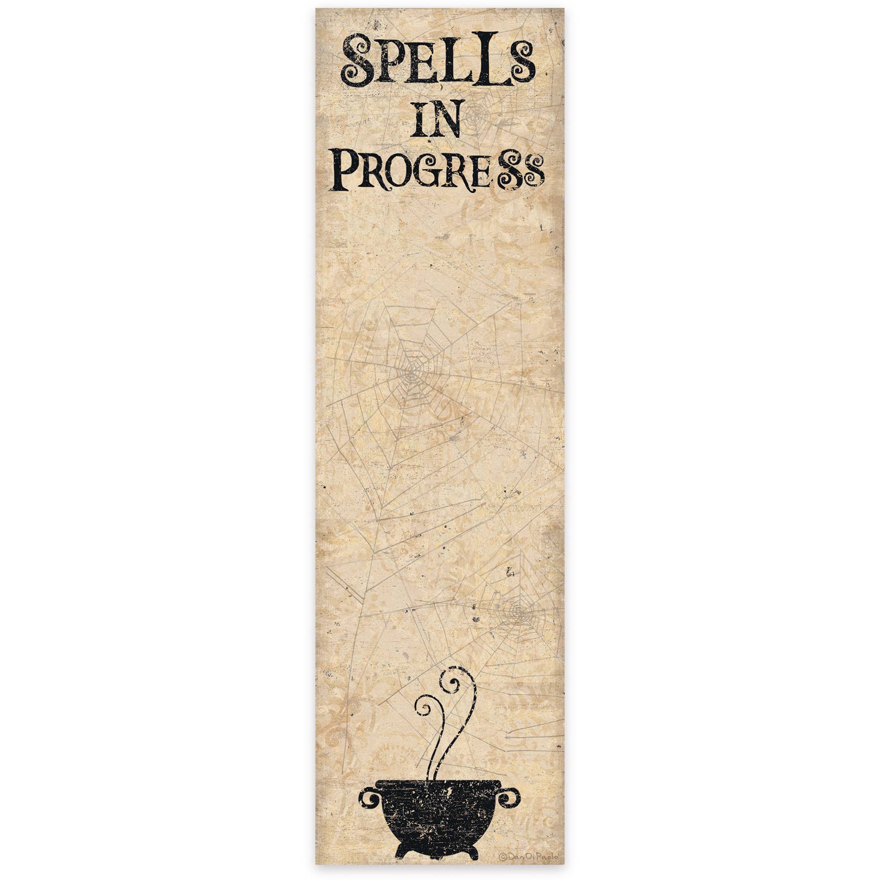 Spells In Progress Cauldron List Pad