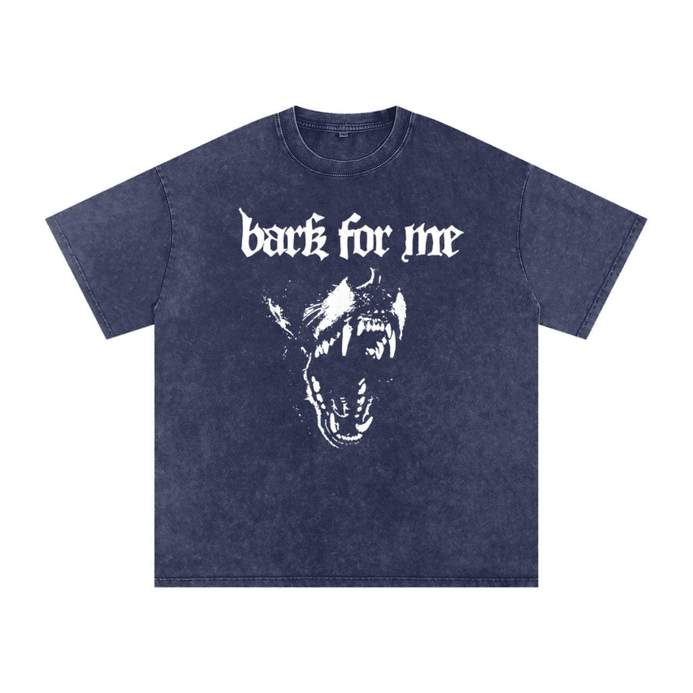 Bark for Me Acid Wash Oversized T-Shirt