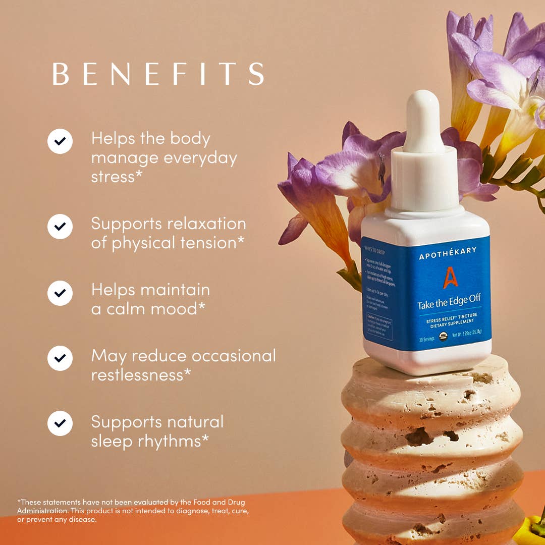 Take the Edge Off® - stress and tension relief herbal drops