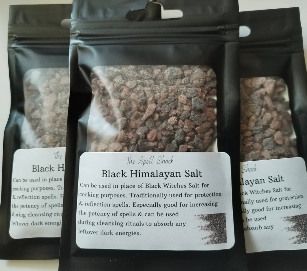 Witchuals - Rituals & Spellwork Apothecary - Black Himalayan Salt