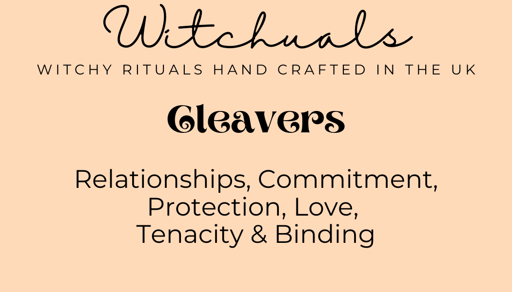 Witchuals - Rituals & Spellwork Apothecary - Cleavers