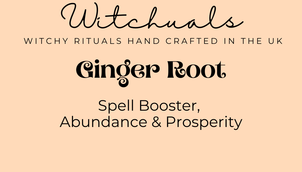 Witchuals - Rituals & Spellwork Apothecary - Ginger Root