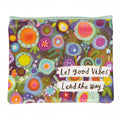 Let Good Vibes Lead The Way Zipper Wallet
