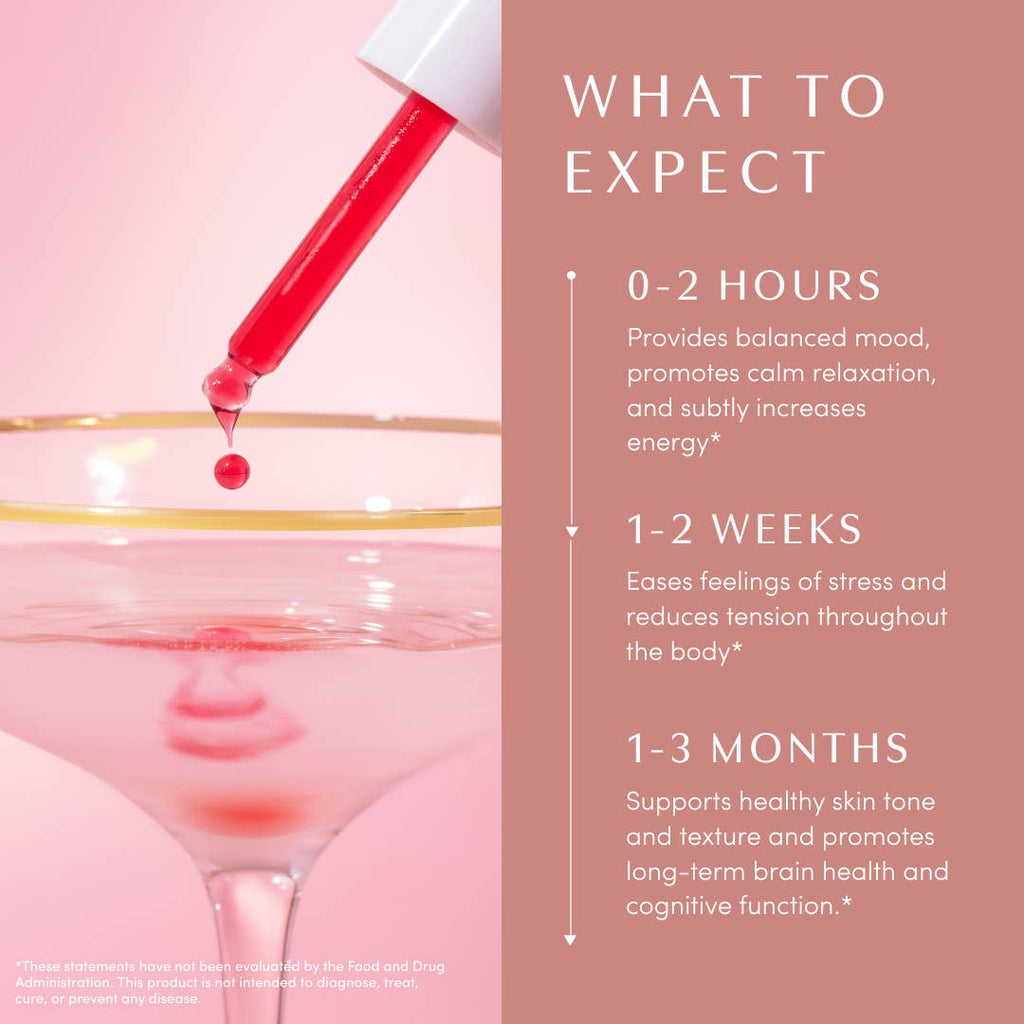 Rosé-Tinted Glasses™ - mood & skin support herbal drops