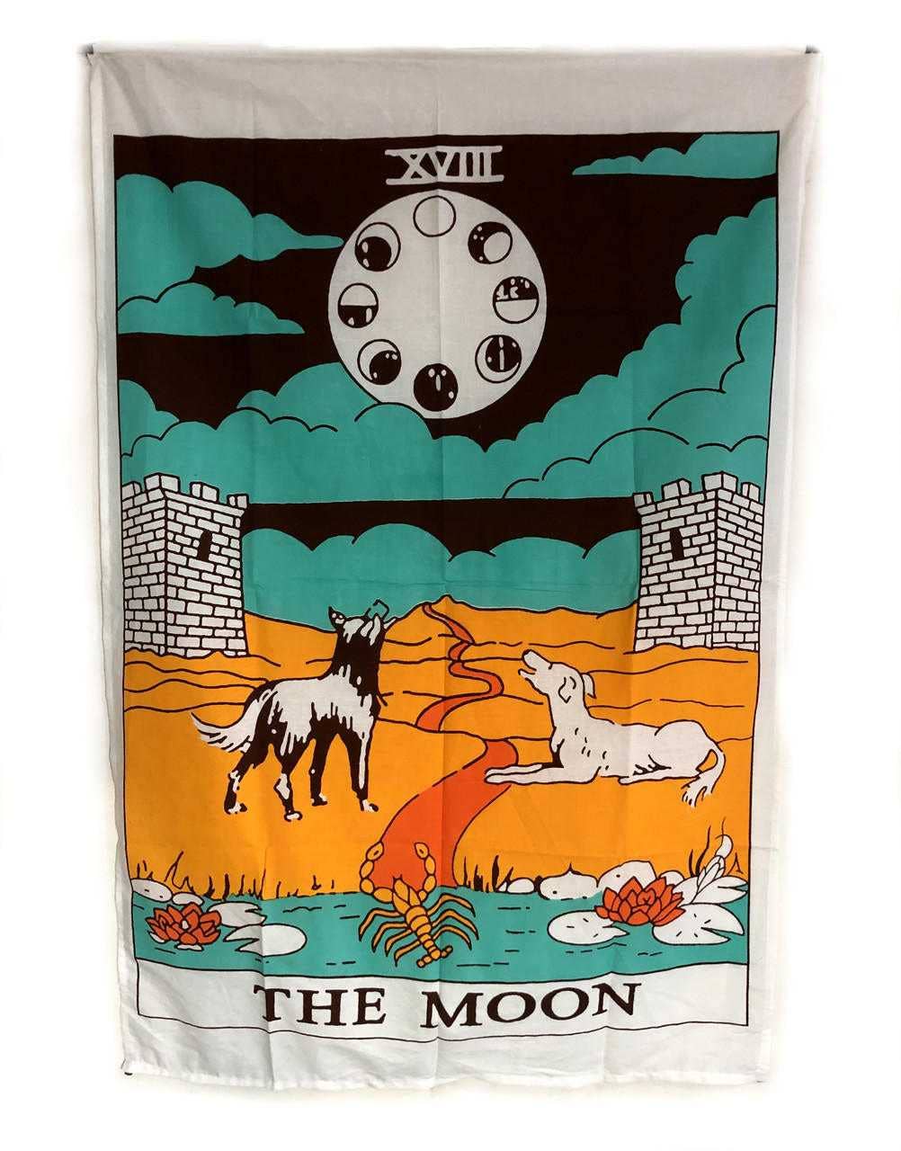 The Moon Altar Tarot Cloth (30"x 40")